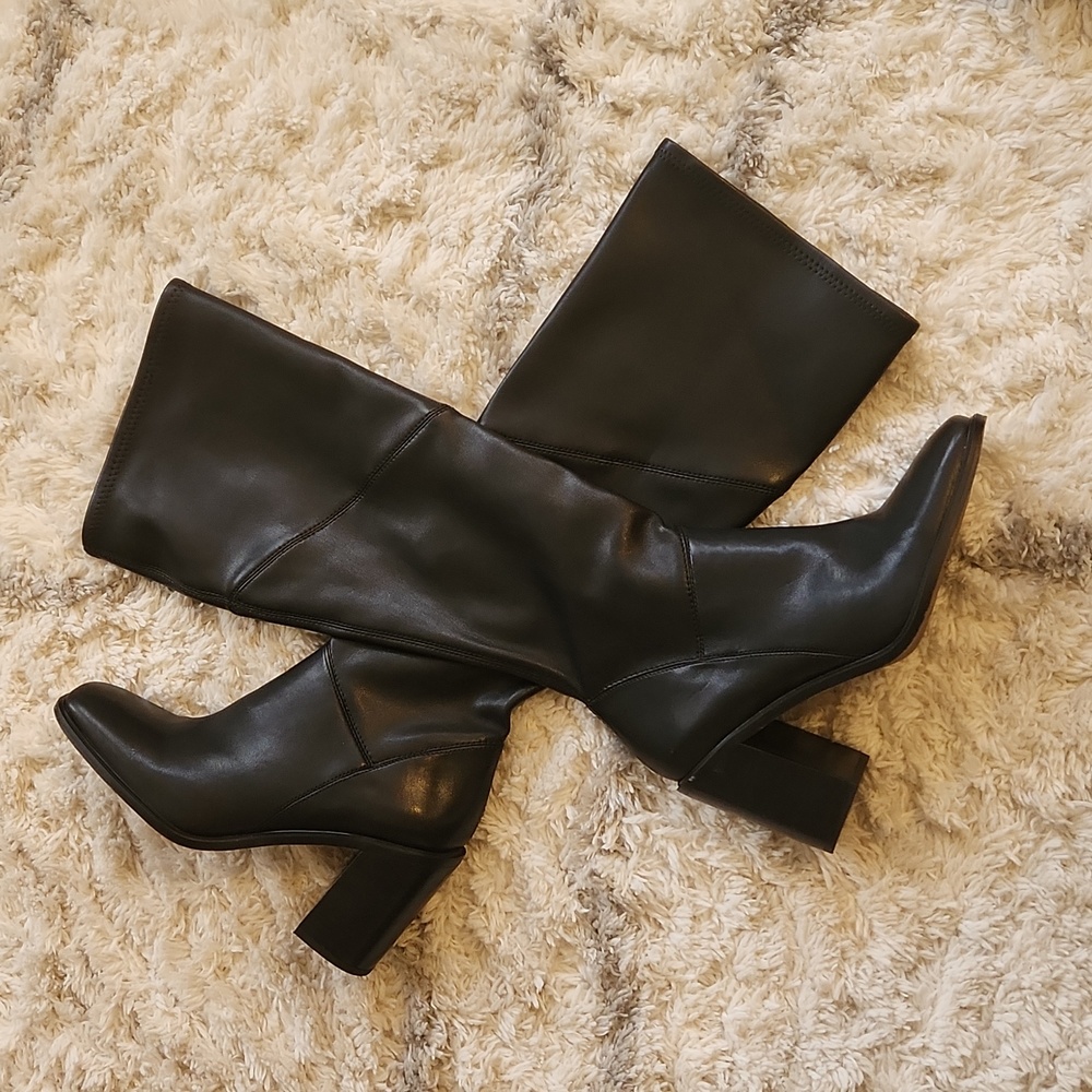 Size 9 Franco Sarto black boots